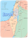 Map Israel