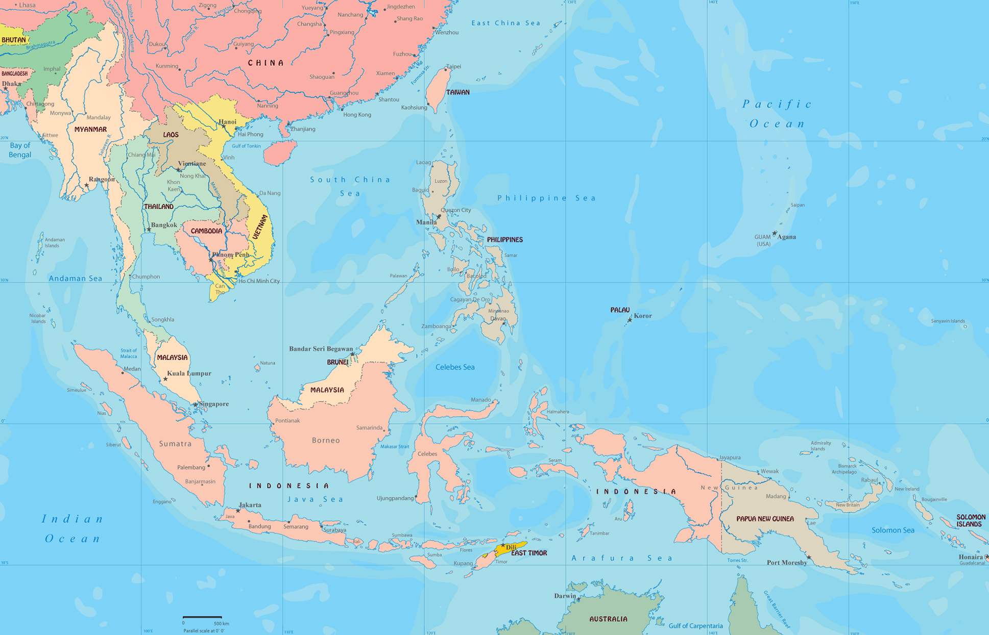 Indonesia to malaysia